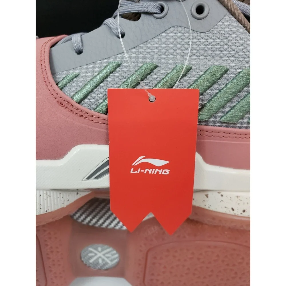 Li Ning WOW 7 Way of Wade 7 Satori - Size 11.5  ABANO79-11‎ Salmon/Gray/Green/Br